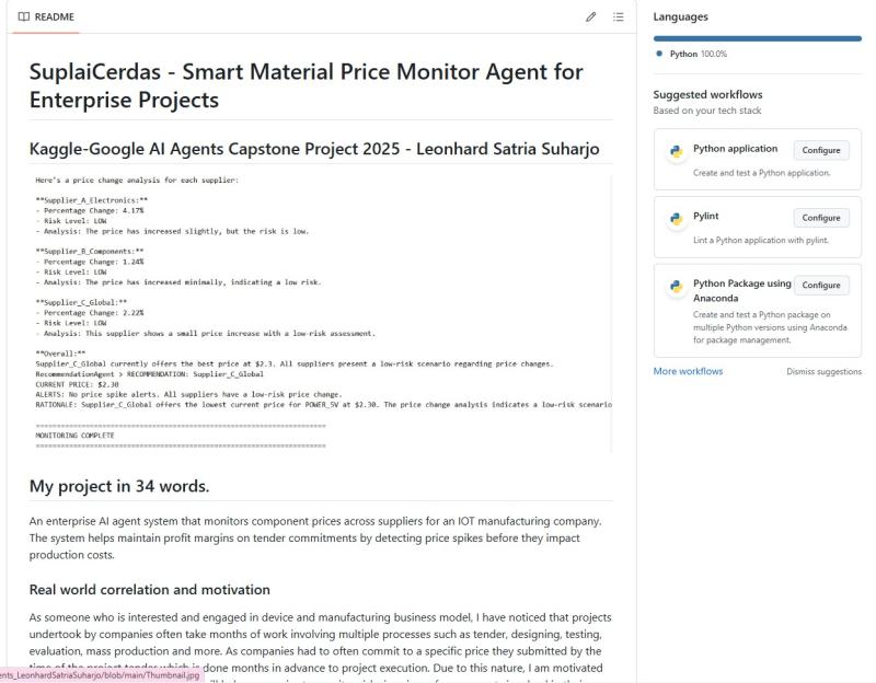 SuplaiCerdas Project